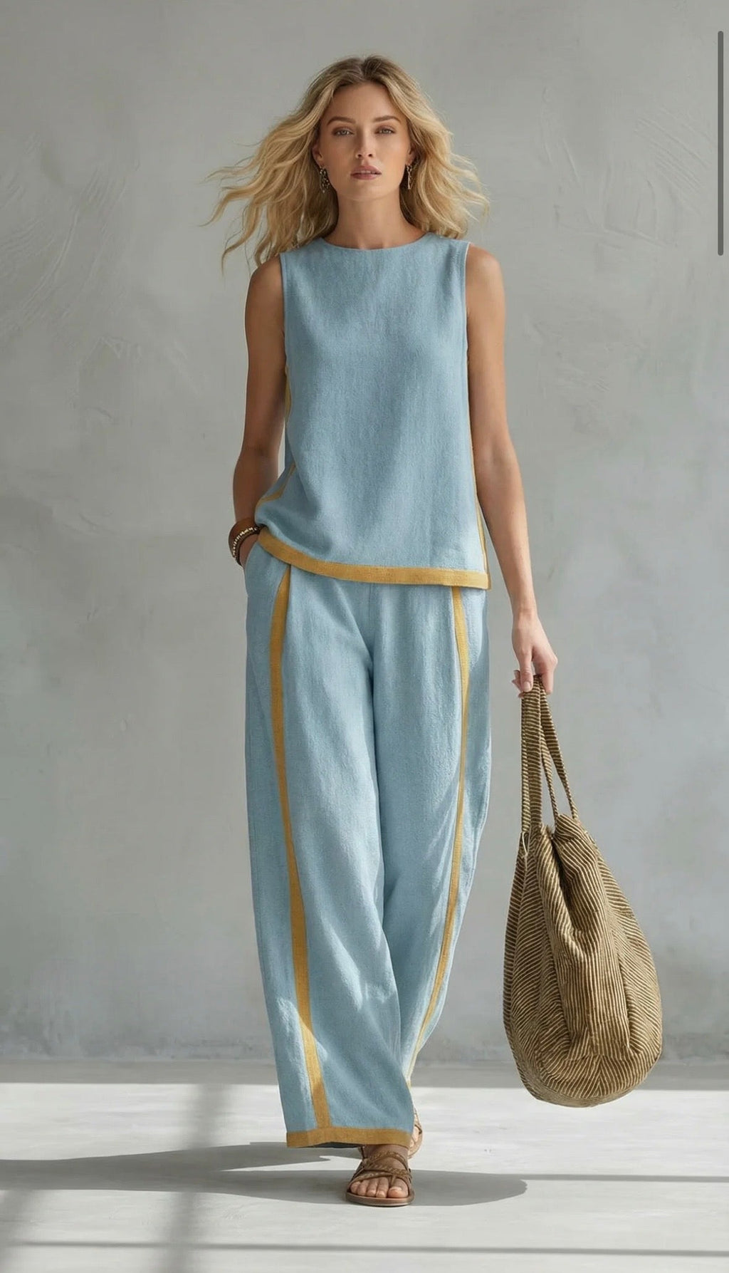 Trouser Women in Blue#colour_blue