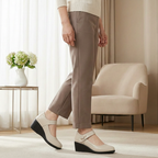 Work Shoes Women in Beige#colour_beige