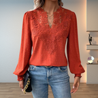 Red Tops Women in Red#colour_red