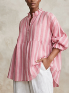 Yellow Top Women in Pink#colour_pink