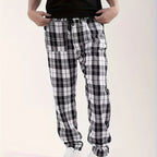 Dress Pants Women with Oversized Fit and Relaxed Make in White#colour_white