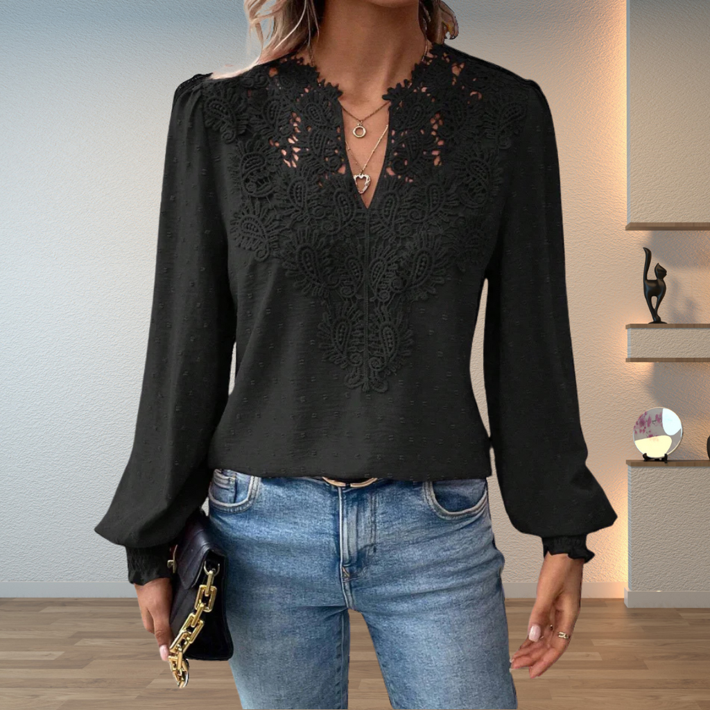Red Tops Women in Black#colour_black