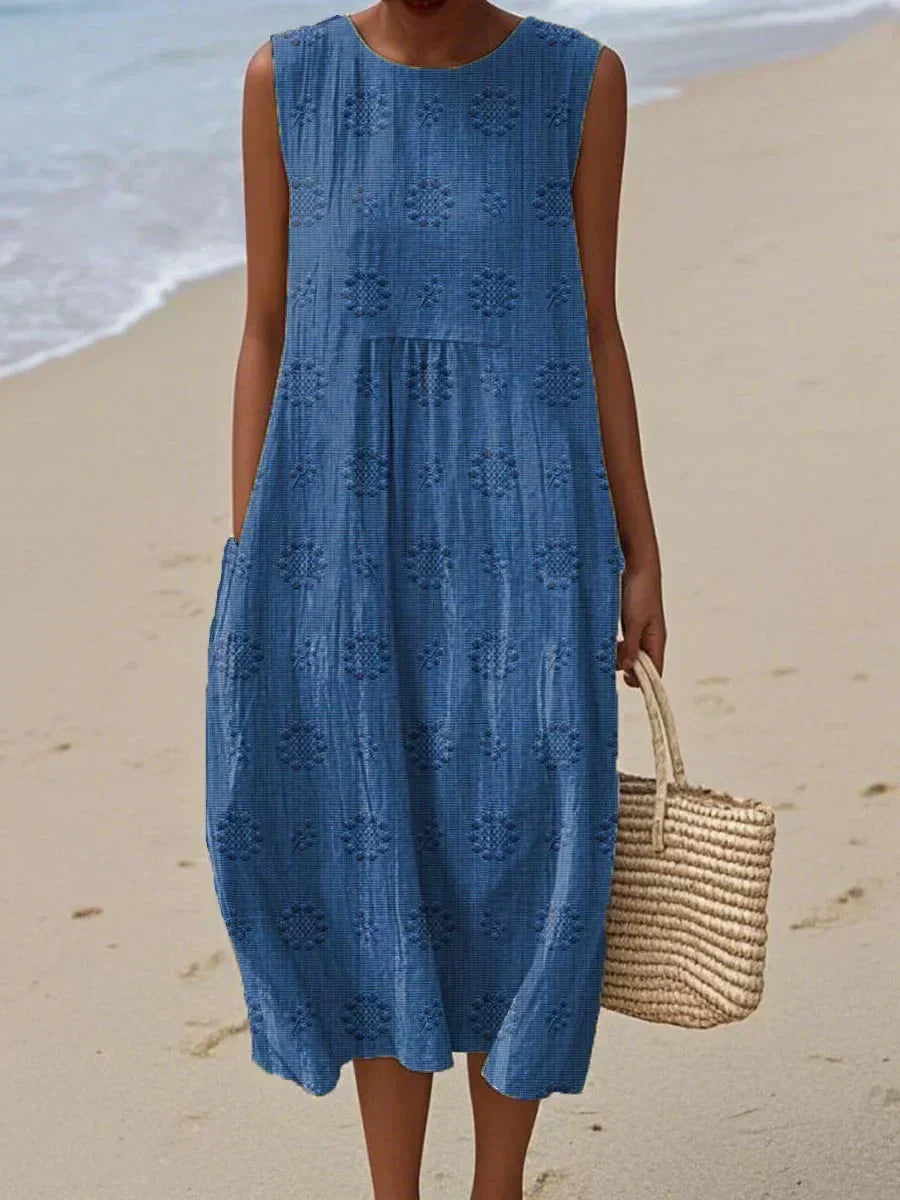 Green Dress Women in Blue#colour_blue