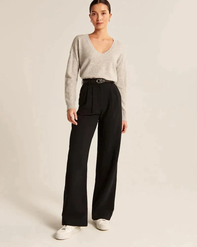 Baggy Pants Women in Black#colour_black