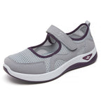Ladies Walking Shoes Women in Grey#colour_grey