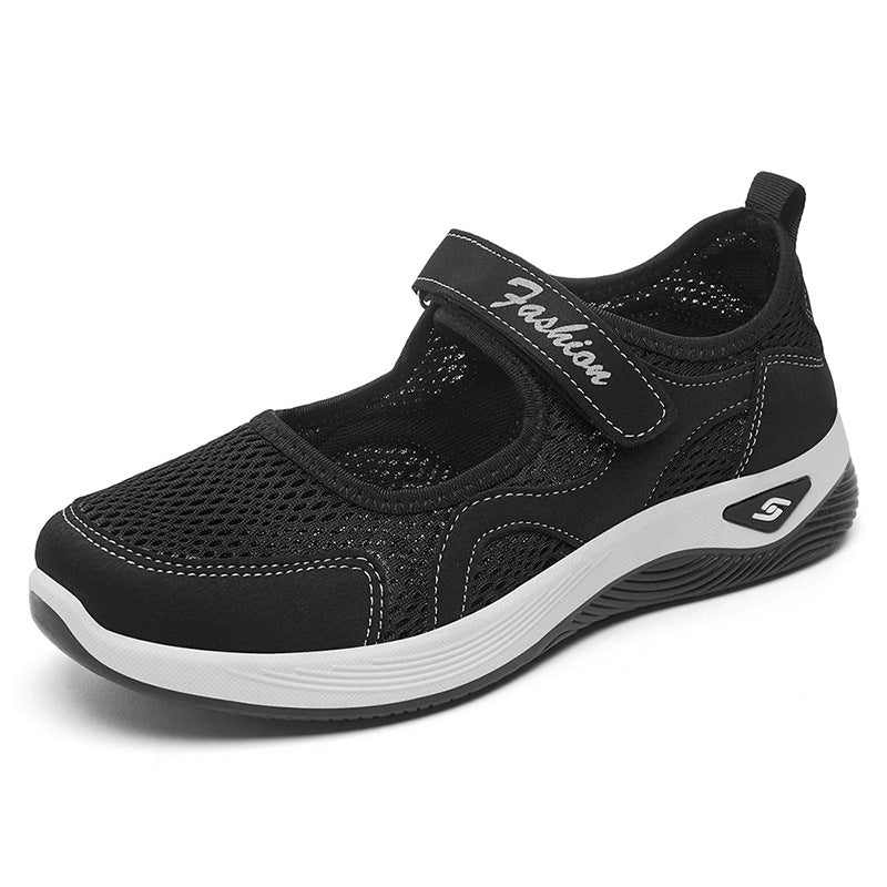 Ladies Walking Shoes Women in Black#colour_black