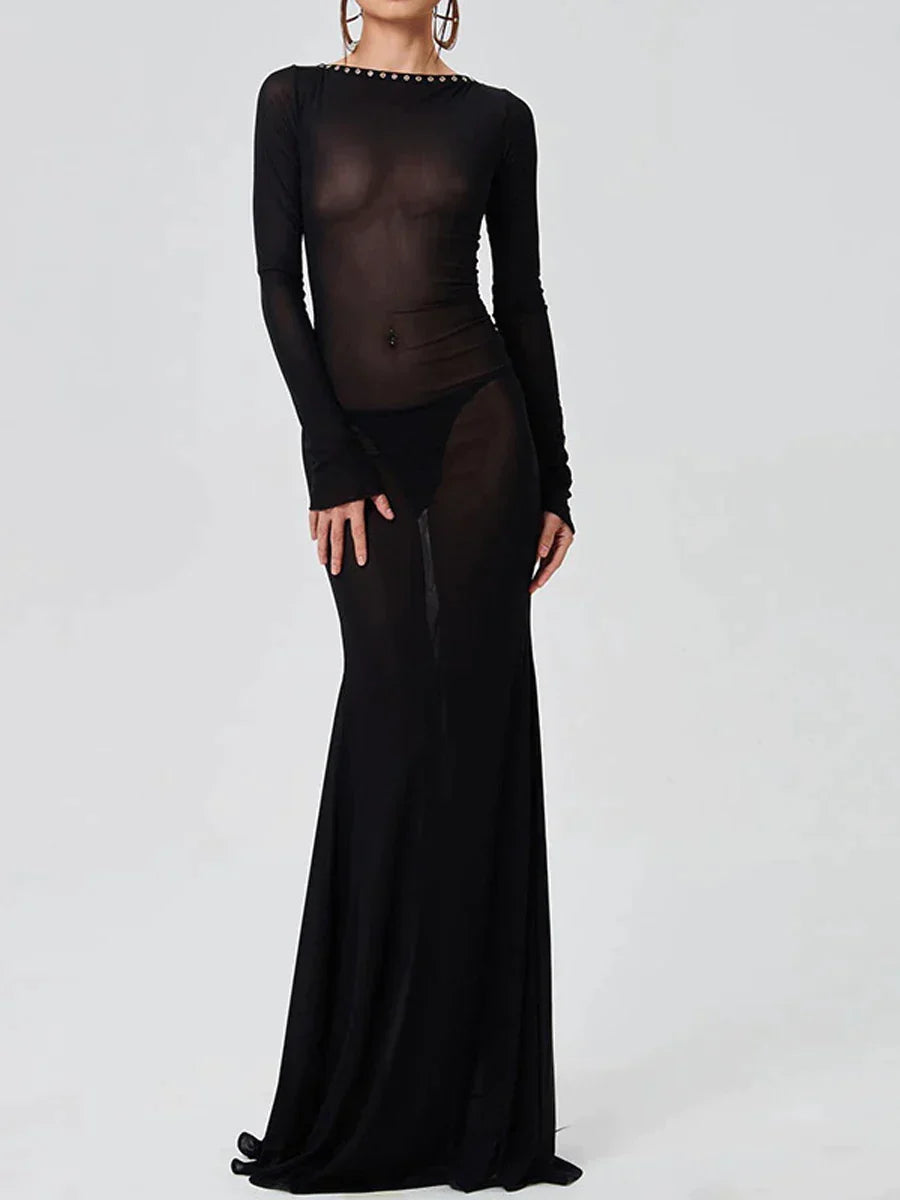 Black Dress Women in Black#colour_black