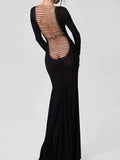 Black Dress Women in Black#colour_black