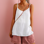 Tank Top Women in White#colour_white