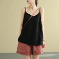 Tank Top Women in Black#colour_black