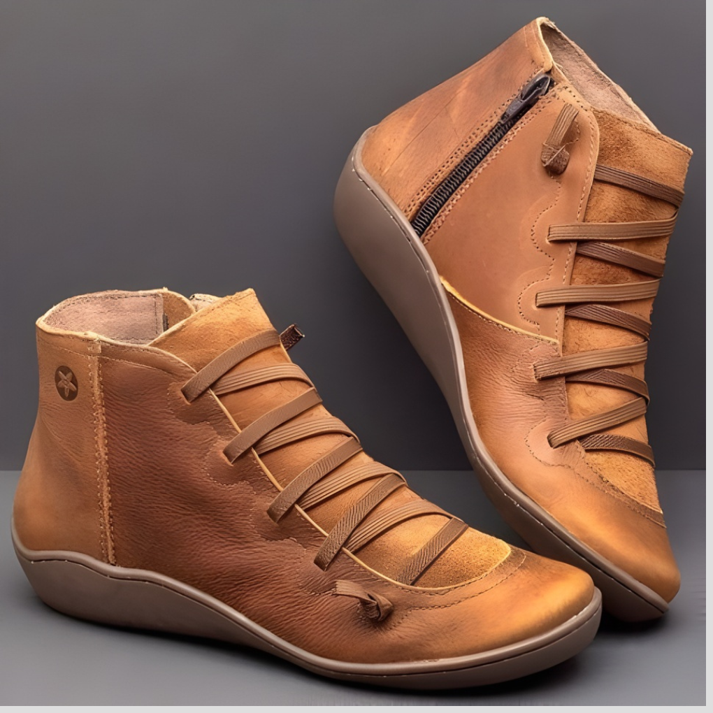Walking Shoe Women with Relaxed Make in Brown#colour_brown