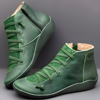 Walking Shoe Women with Relaxed Make in Green#colour_green