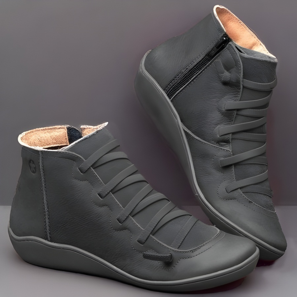 Walking Shoe Women with Relaxed Make in Black#colour_black