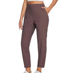 Dress Pants Women in Brown#colour_brown