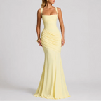 White Dress Women in Yellow#colour_yellow