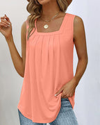 White Top Women in Apricot#colour_apricot